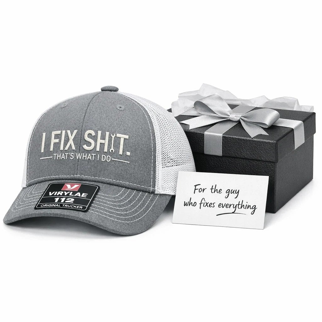 🔥LAST DAY 50% OFF-🛠️ I Fix Shit Trucker Hat – Funny Mechanic & Fixer Cap