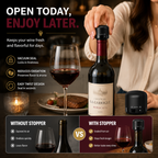 🍷 Premium Vacuum Wine Stopper – Keep Wine Fresh Longer with Airtight Seal