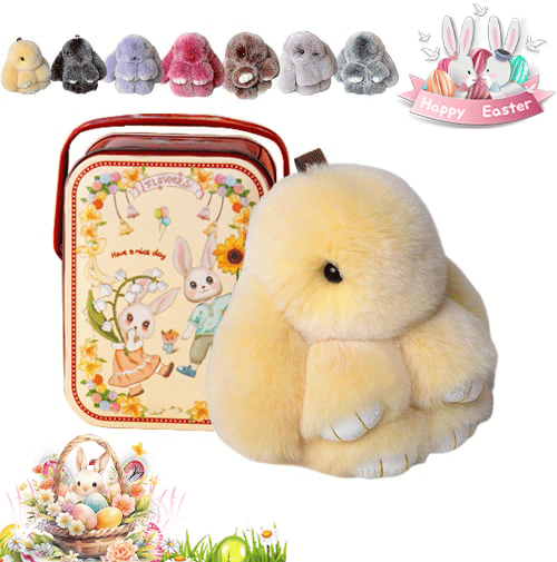 ⏳LAST DAY SPECIAL PRICE: ￡8.99!!🐰Handmade Soft Bunny PomPom Charms