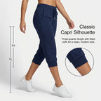 ⏰LIMITED TIME SALE 50% OFF🔥Drawstring Waist Cropped Sweatpants for Lounging