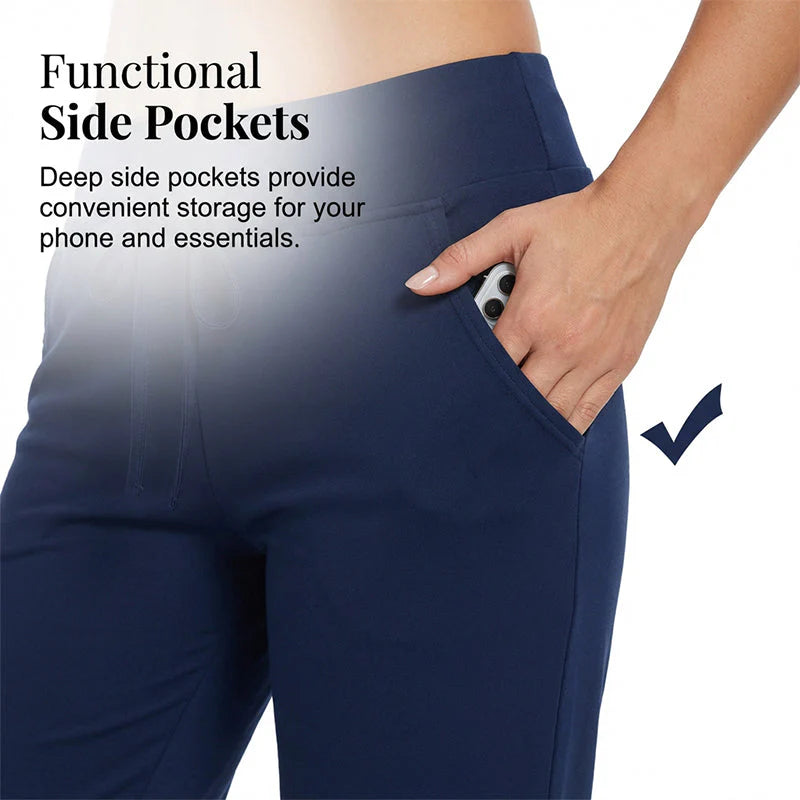 ⏰LIMITED TIME SALE 50% OFF🔥Drawstring Waist Cropped Sweatpants for Lounging