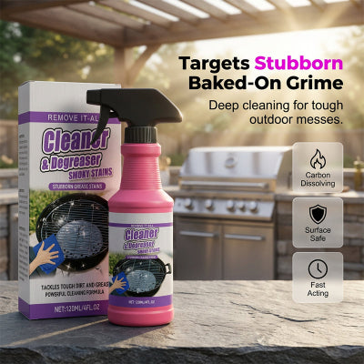 🌟Fast-acting, Powerful Degreasing Spray For Grills