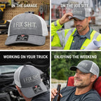 🔥LAST DAY 50% OFF-🛠️ I Fix Shit Trucker Hat – Funny Mechanic & Fixer Cap