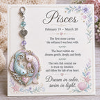 🌙Carry Your Zodiac Magic Every Day ✨ | Meaningful Birthstone Charm Keychain Gift