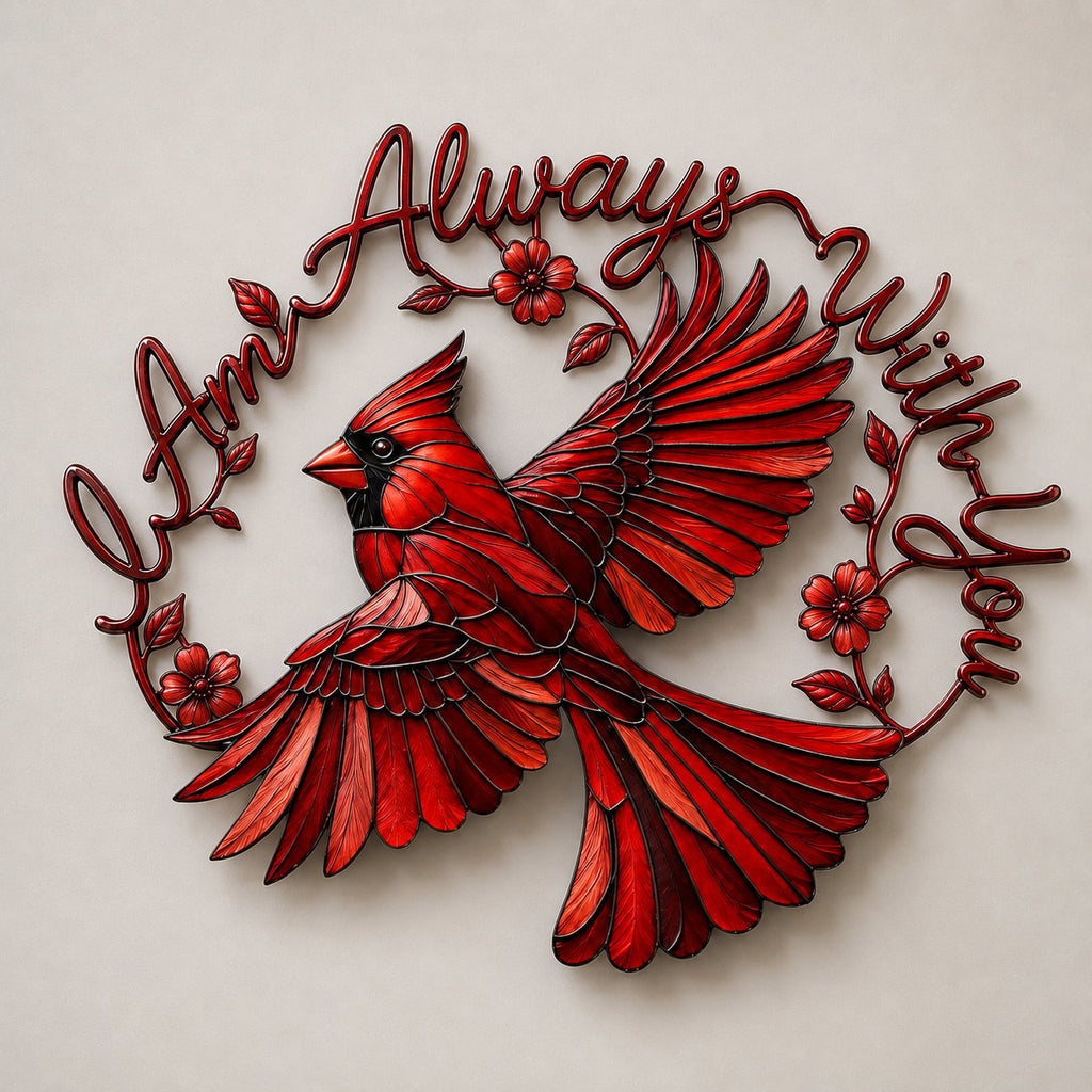 🐦Cardinal Wall Art - I Am Always With You❤️