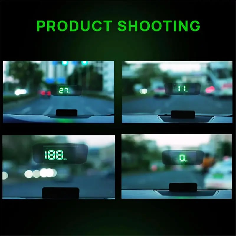 🔥Car Head Up Display | GPS Digital Speedometer