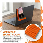💻📱Flexible Silicone Phone Stand with Aluminum | Foldable Portable Travel Must Have Cellphone Smartphone Folding Mount