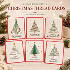 🧵 Cozy Family Christmas Craft Kit, Create Keepsake‑Worthy Handmade Christmas Cards for Gifting