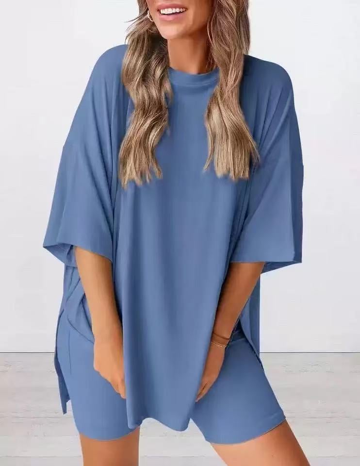 🌸2026 Limited Hot Sale 50% Off🌸 Women's Summer Casual loose Two-piece Set💃
