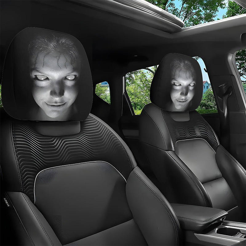 🎃🖤Halloween Universal Car Headrest Cover