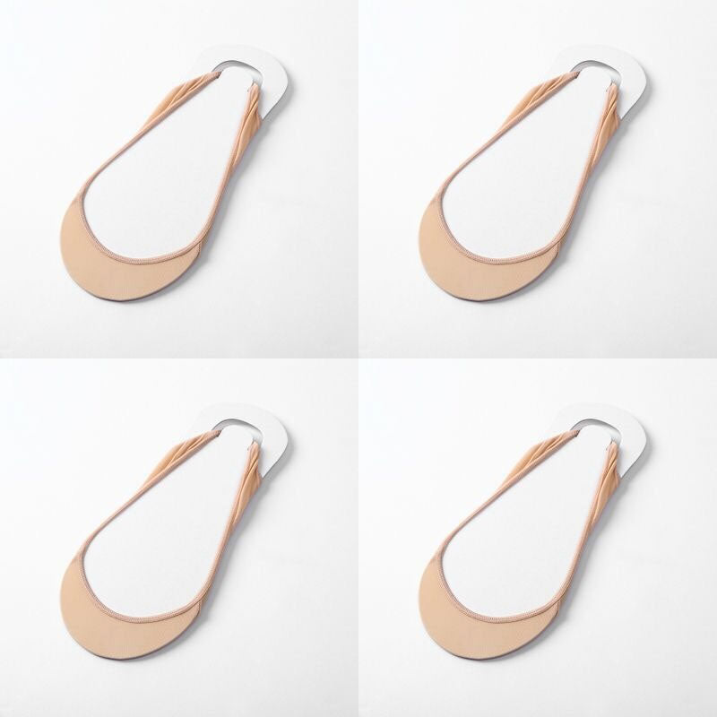 ⏰Limited-time offer: Buy one, get one free💃Sponge Pad Sling Ice Silk Crew Socks