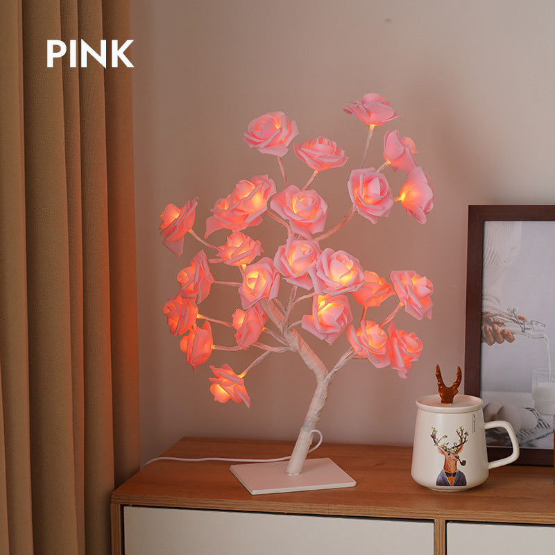 💕Forever Rose Tree Lamp