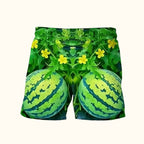 🍉 Juicy Watermelon Print Set｜Fun Eye‑Catching Summer Casual Outfit