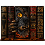 👻 Gothic Devil Bookcase Decor