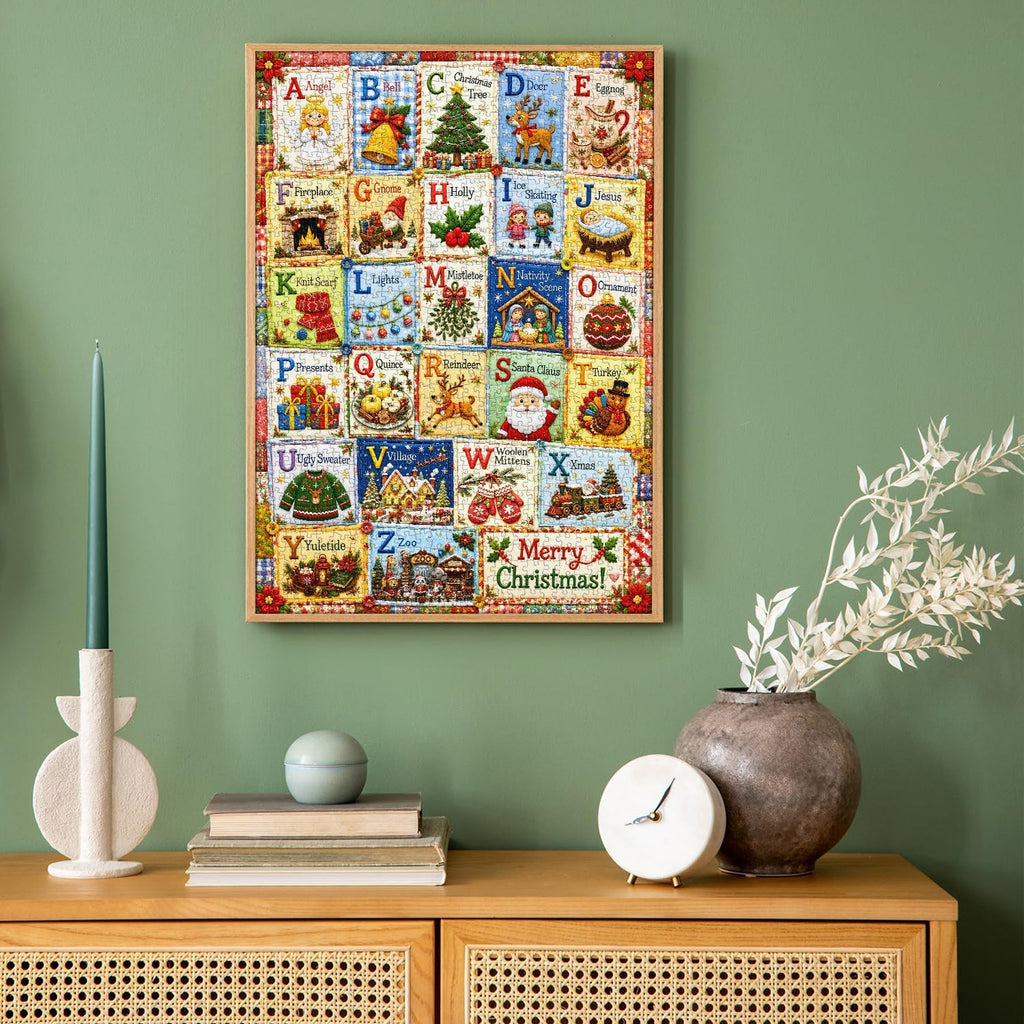 🎅🧵Christmas Letter Collection Jigsaw Puzzle 1000 Piece