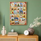 🎅🧵Christmas Letter Collection Jigsaw Puzzle 1000 Piece