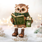 🦉 Reading Owl Figurine for Book Lovers