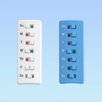 💊 Weekly Pill Reminder Tracker For Seniors & Caregivers ✨