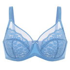 Elegant Lace Trim Push-Up Bra for Everyday Comfort & Style ✨💕🌸