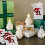 🎄Christmas Set of 4 Mini Nostalgic Tree Ornaments with Gift Bags