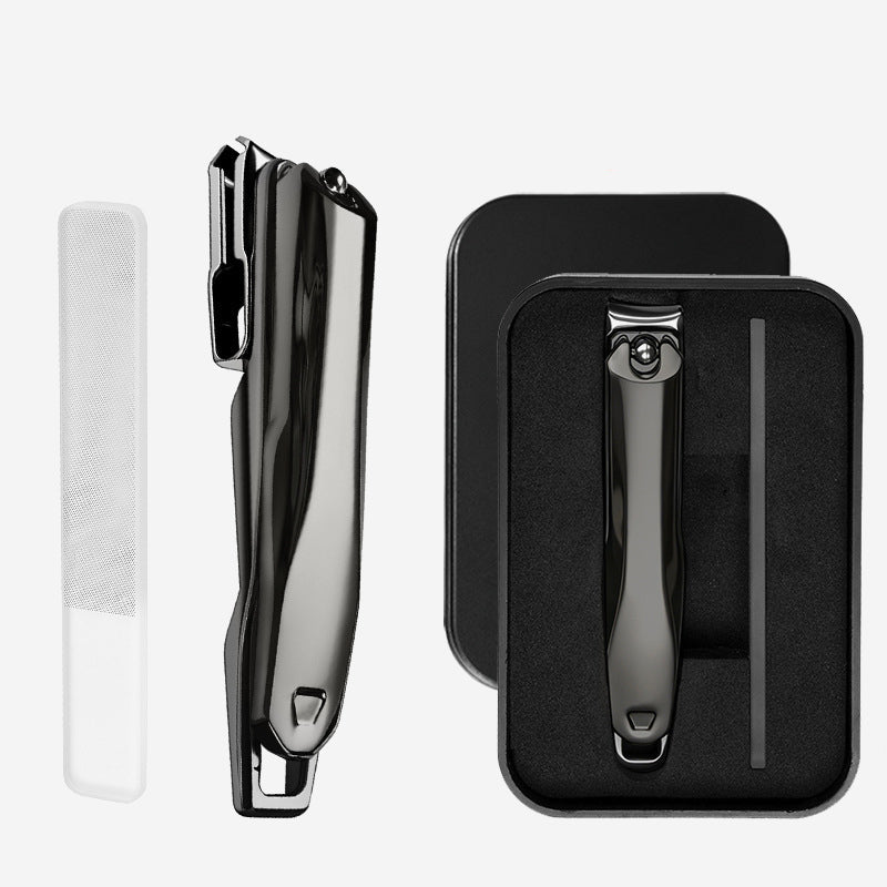 💅360-degree rotating multi-purpose stainless steel nail clippers