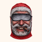 🎣🎄 Christmas Funny Fishing Face Cover – Festive Prank Mask For Anglers!