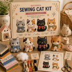 DIY Fabric Animal Craft Kit – Creative Handmade Art🕊️✂️