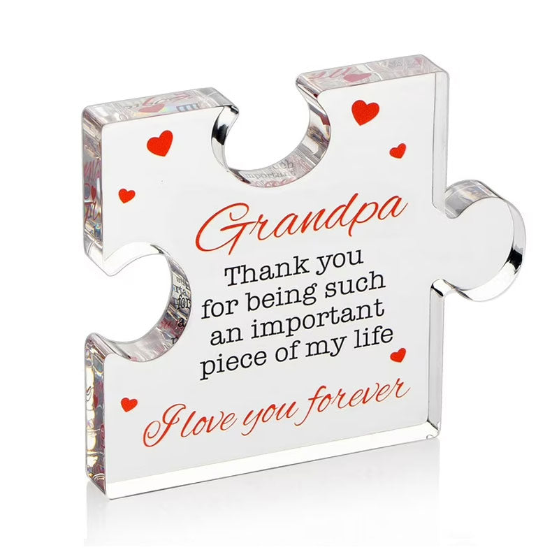 ‼️LAST DAY SPECIAL PRICE￡4.99🧩 Acrylic Puzzle Desk Decoration