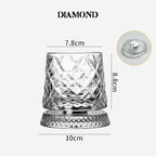 ✨Luxury Rotating Whiskey Glass · Crystal Spin Collection🍸