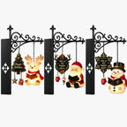 📚 Hanging‑Style Xmas Shelf Lamp, Santa / Reindeer / Snowman For Cozy Reading Nook Holiday Styling