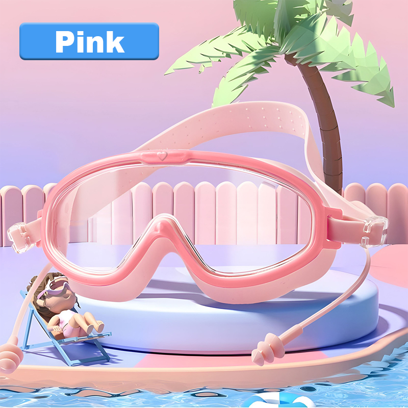 🏊‍♀️LIMITED TIME SALE 50% OFF🎁-HD children's large frame waterproof and anti-fog swimming goggles
