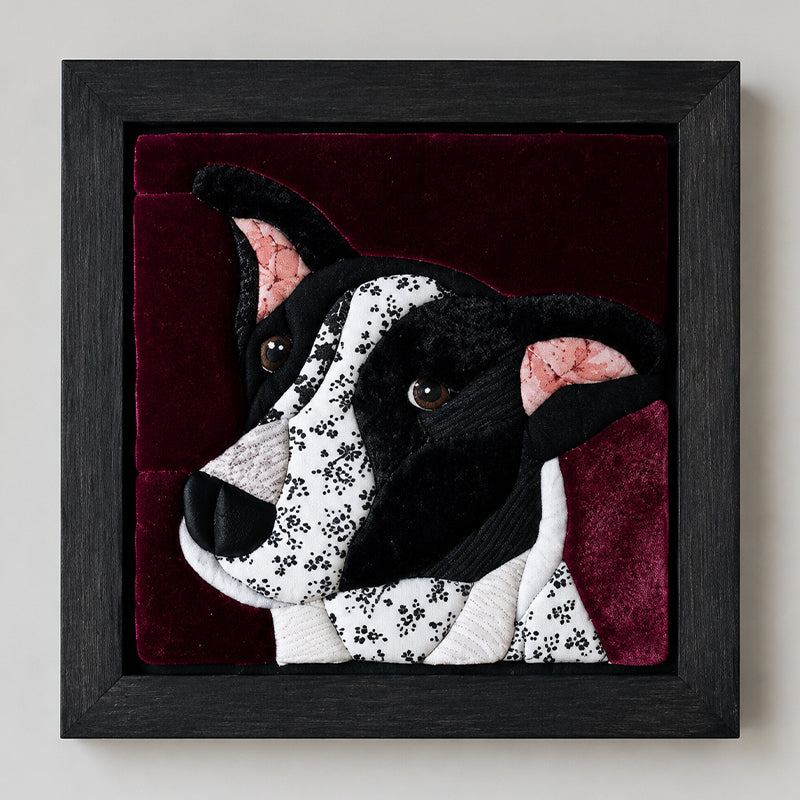 🐱🐶🏡Adorable No-Sew Animal Art Decor - Framed Pet Portraits