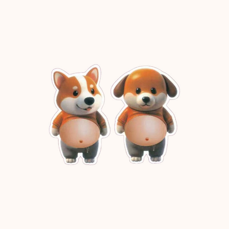 🐾 Pet Big Belly Figure – Adorable Decor for Any Space