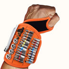 🛠️ Elegant Collectible Magnetic Wristband Tool Holder, Heavy-Duty Handmade Oxford Cloth Hardware Storage Wrist Band, Holiday Practical Gift for Handymen & Carpenters