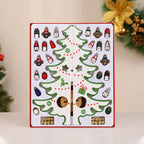 🎄Fun Family Christmas Craft | Put‑Together 3D Festive Table Accent For Cozy Holiday Vibes