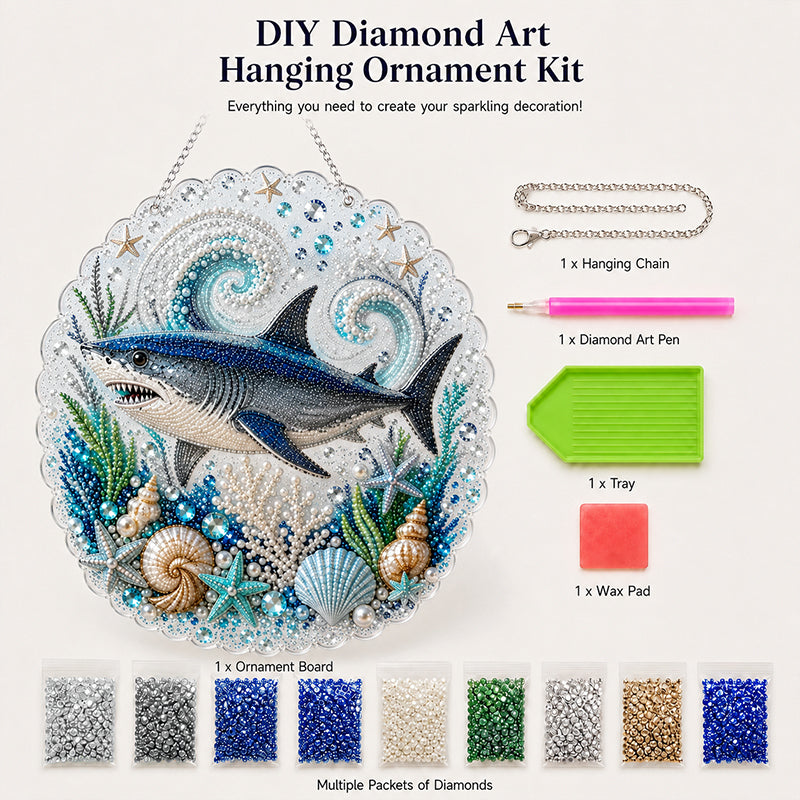 🌊Handmade Acrylic Ocean DIY Hanging Decor