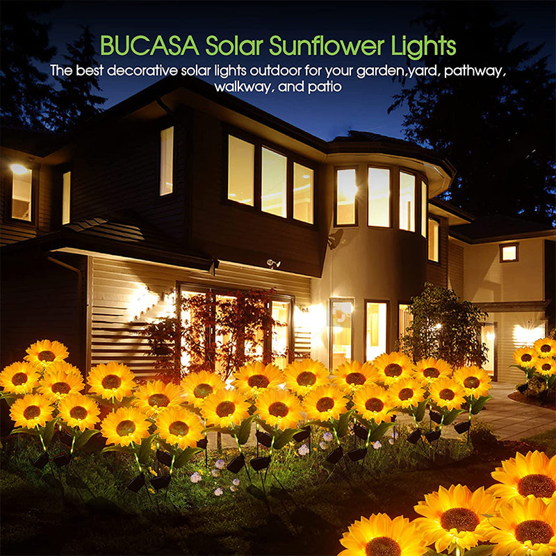 🌻 Light up your summer with sunflower lanterns! ✨ Solar-powered garden lanterns with LED lights – 50% off now!