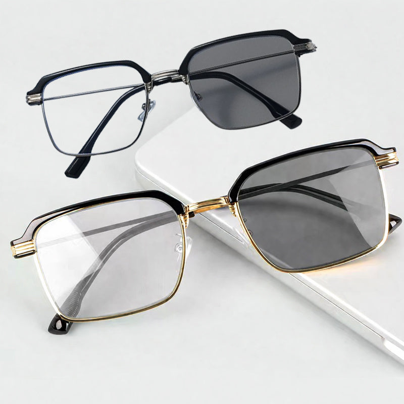 👓Photochromic Glasses – Auto Darkening, UV400 &amp; Blue Light Blocking