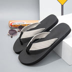 😜Funny Footprint Pattern Platform Flip Flops