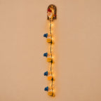 🎄 Handmade Climbing Gnome Christmas String Lights, Indoor Outdoor Wall Hanging Holiday Decor