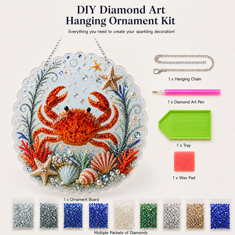 🌊Handmade Acrylic Ocean DIY Hanging Decor