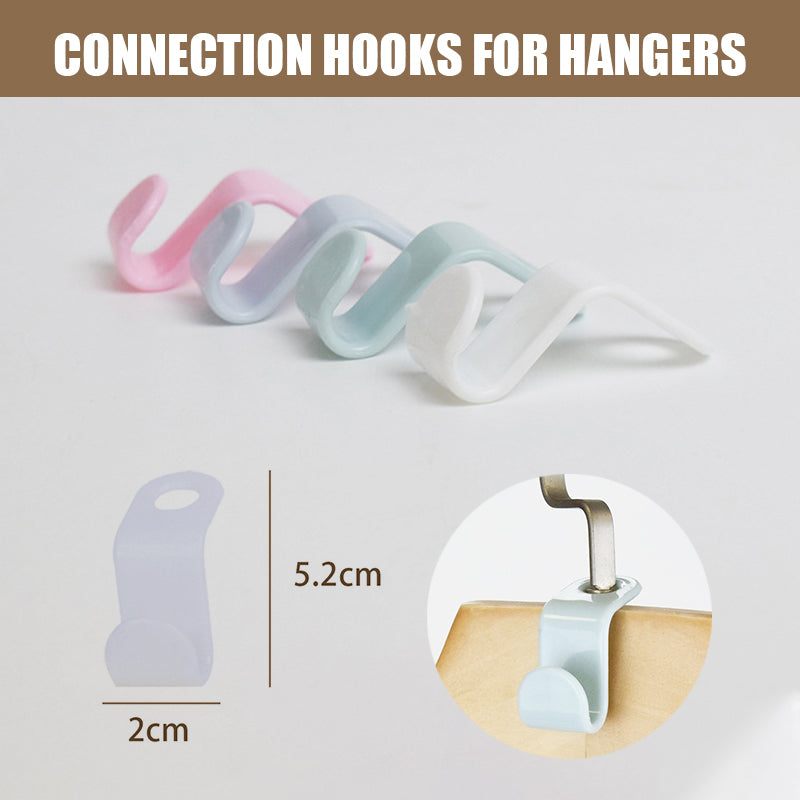 📌👕Connection Hooks for Hangers（10 Pcs）