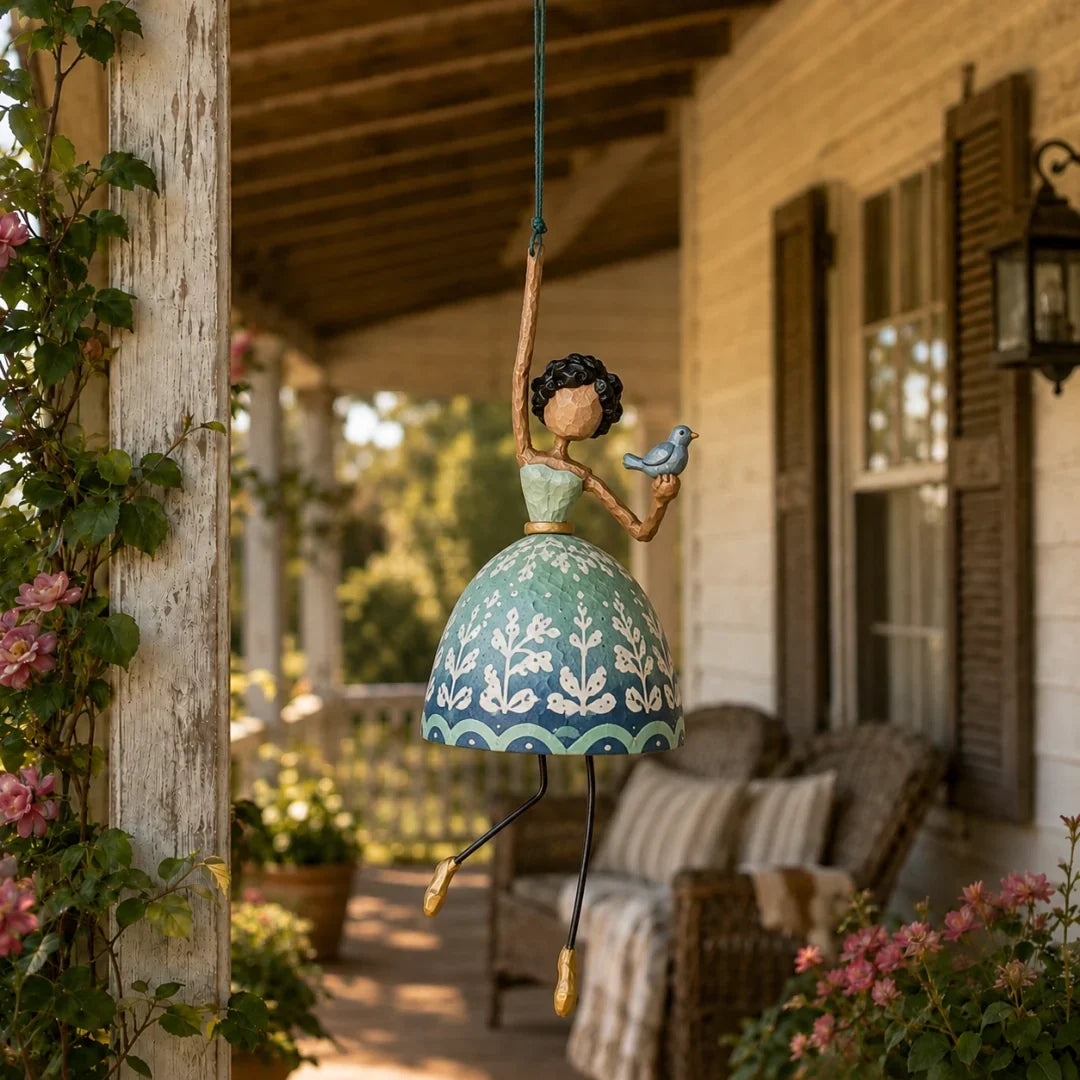 💃 Whimsical Dancing Lady Hanging Ornament 🌸 Cheerful Storybook‑Style Home Accent