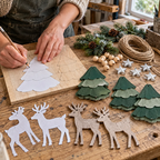 🎄 Handmade Charm for a Woodland Christmas