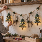 🎄 Handmade Charm for a Woodland Christmas