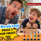 🤩 Press‑&‑Pop Desktop Fidget Toy – Satisfying Bouncing Stress Relief Gadget For Work & Study Breaks