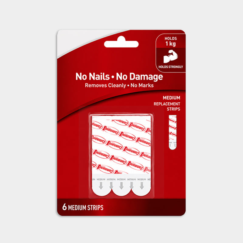 Damage-Free Hanging Strips Refill Pack🏡