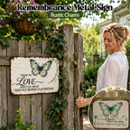 🦋Remembrance Metal Sign