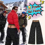 😂 Funny Prank Ski Pants – Hilarious Winter Sports Costume