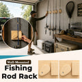 🎣 Fishing Rod Wall Rack 🧩 Neat Wall Storage for Anglers